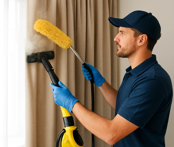 Emergency same-day curtain stain removal austinville Matty Curtain Cleaning